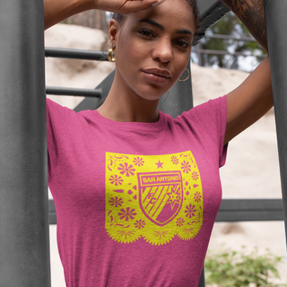 Camiseta de la herencia hispana de SAFC antes del partido